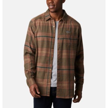 Pánské Košile Columbia Cornell Woods Flannel Long Sleeve Hnědé WOTMAB630